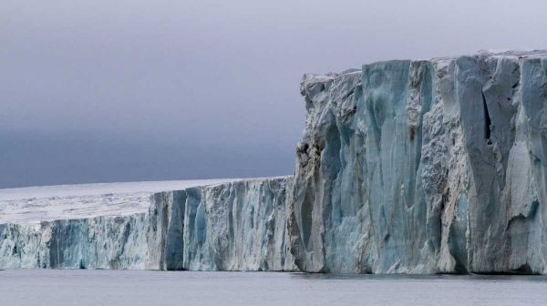 Norway, Svalbard Face of the Austfonna Glacier